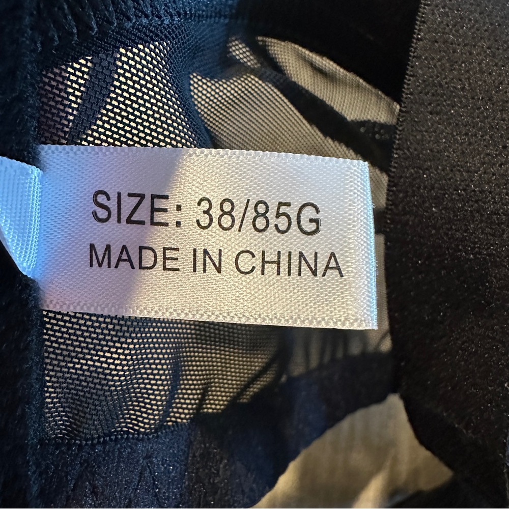 SheCurve - 2 Bra Set - Black & Pink - 38G - Picture 7 of 7